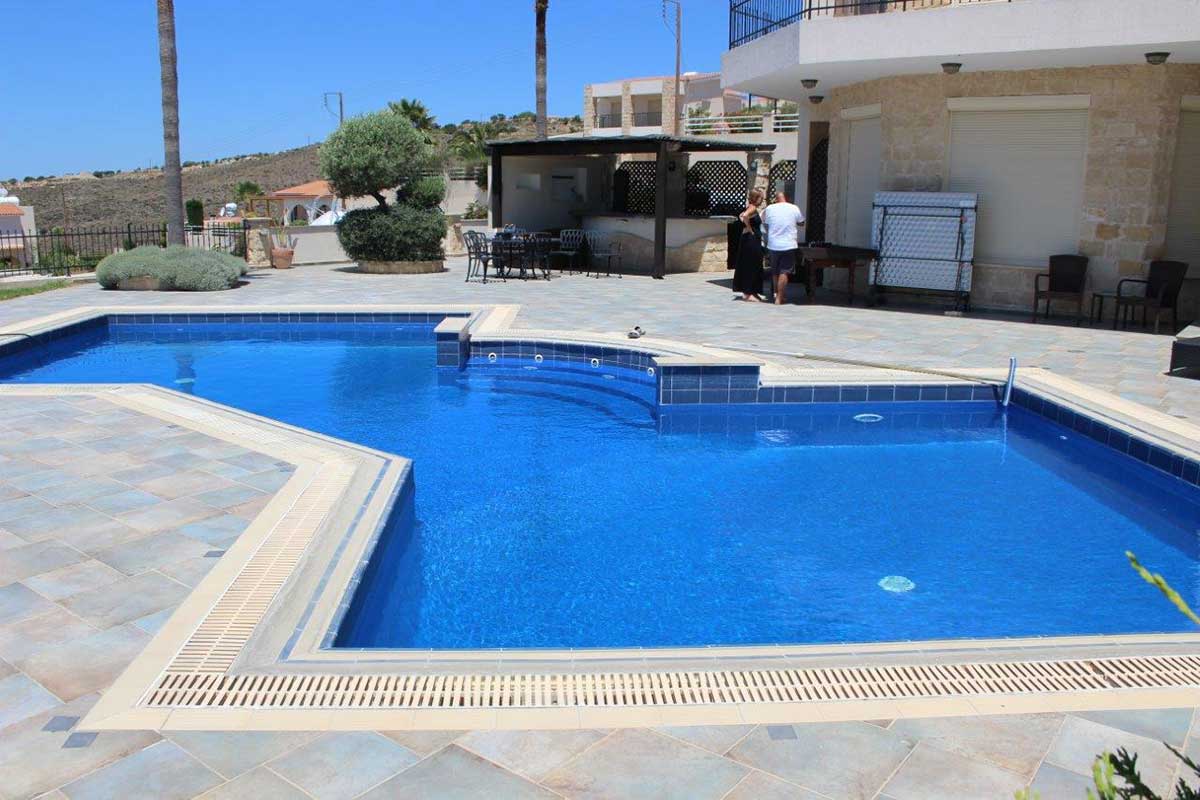 The Pool People, new pool liner installation in Tremithousa, Paphos Cyprus