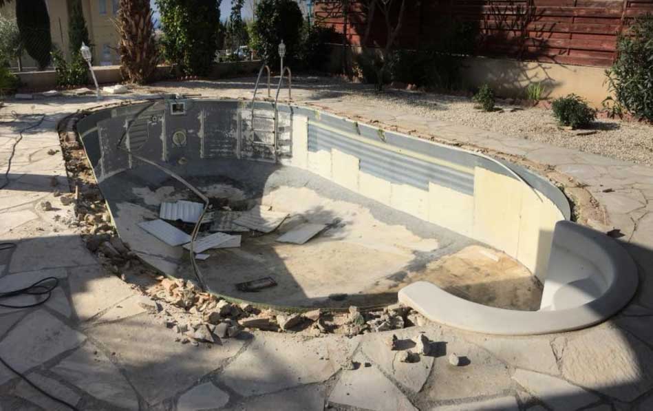 Complete Swimming Pool Rebuild by The Pool People in Cyprus
