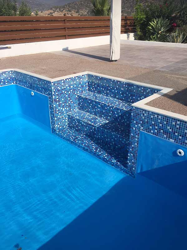 installed and guaranteed by The Pool People, Cyprus