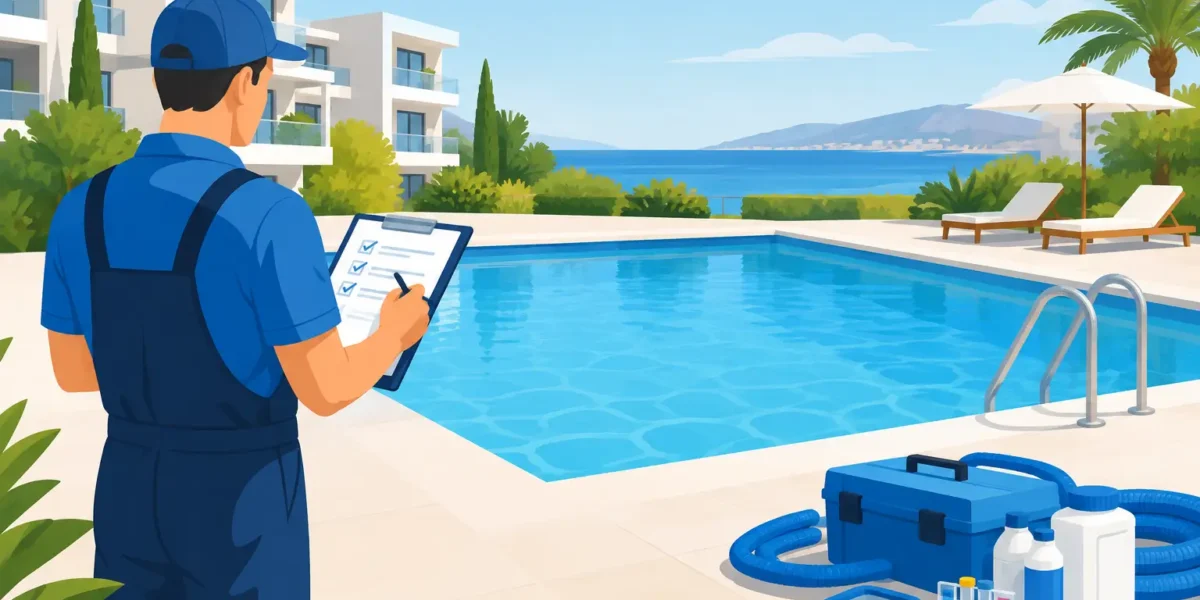 Communal Pool Maintenance Checklist for Cyprus