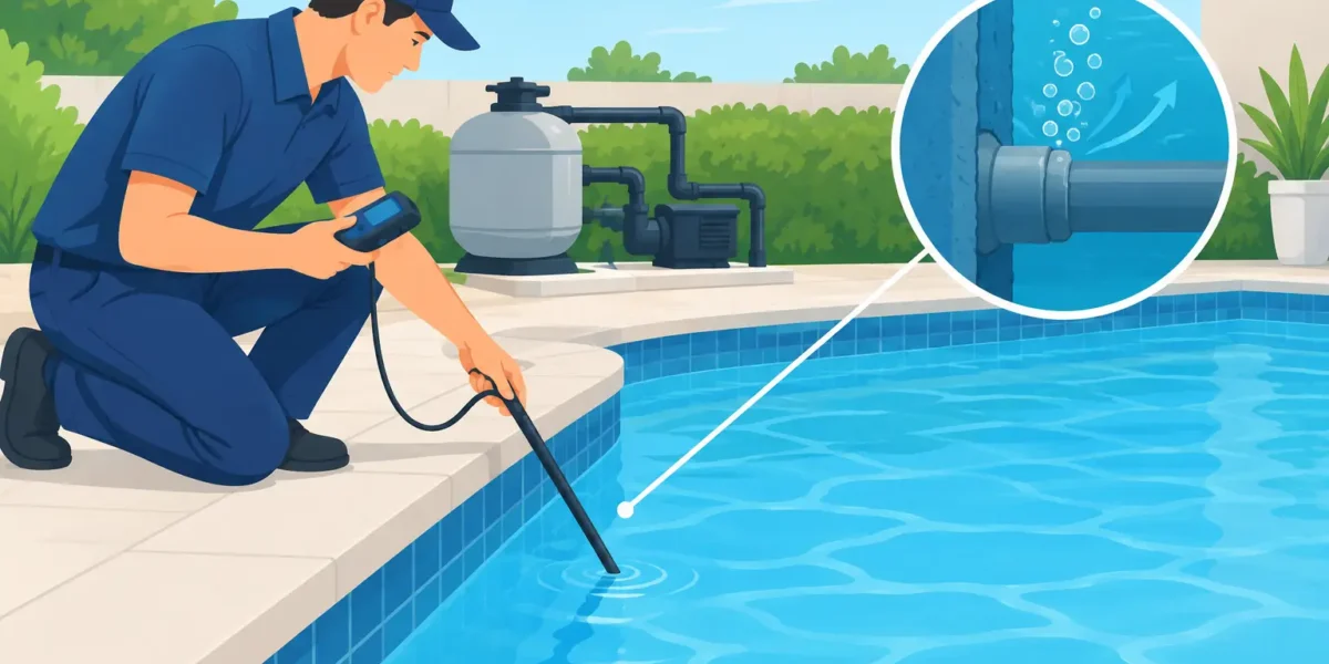 How to Diagnose Swimming Pool Air Leaks Safely