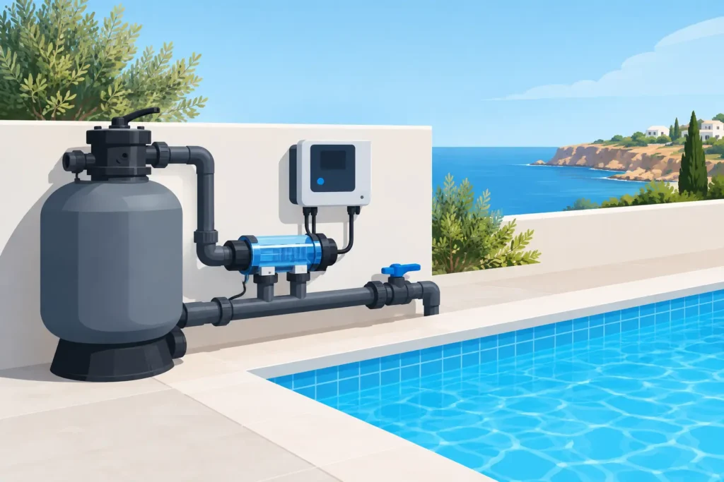 Salt Chlorinator Installation for Cyprus Pools