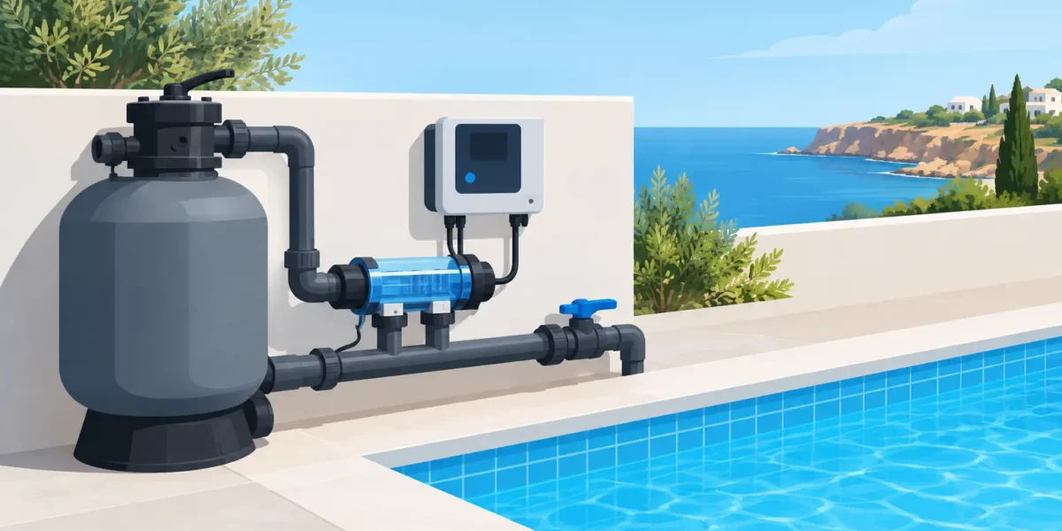 Salt Chlorinator Installation for Cyprus Pools