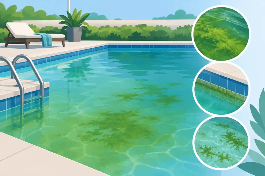 Top Signs of Pool Algae You Should Not Ignore