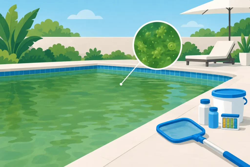 Why Is Pool Water Green and What Should You Do?