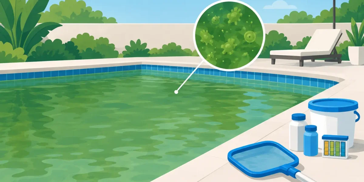 Why Is Pool Water Green and What Should You Do?
